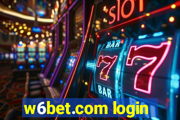 w6bet.com login